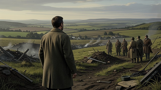 The Peaceful Victory from "Watchmen". The Peaceful Victory Leaving the Battlefield The Komani withdrawal ends the immediate fighting, but the political settlement remains unfinished.