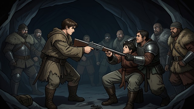 Rebel Commander from "Watchmen". Rebel Commander Between Allies Merdon commands young fighters while attempting to restrain the Komani.