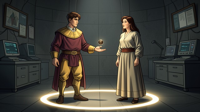 The Teleporter from "Watchmen". The Teleporter Discovery Through Stress Hector’s first teleportation occurs while protecting Geri inside the Dueling machine.