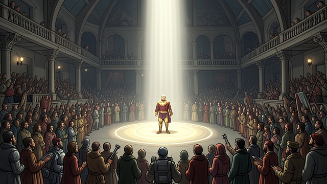 The Dueling Machine Spectacle from "Watchmen". The Dueling Machine Spectacle Fear Made Visible Odal’s victories persuade Acquatainians that Kerak possesses an invincible champion.