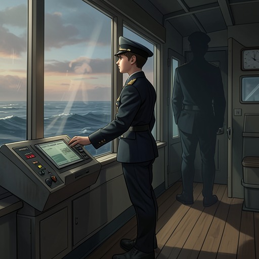 Vorgens Learns Command from "Watchmen". This flow traces Emil Vorgens from an uncertain junior officer into a responsible commander who chooses negotiation and limited force over military pride.