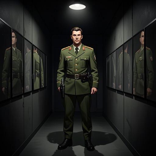 Odal’s Divided Loyalty from "Watchmen". This flow follows Major Par Odal from obedient assassin through psychic victim to an uncertain participant in the overthrow of Kanus.