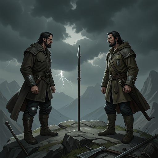 Okatar and Merdon’s Broken Alliance from "Watchmen". This flow traces the collapse of the partnership between Okatar Kang and Merdon as shared opposition gives way to competing forms of domination.