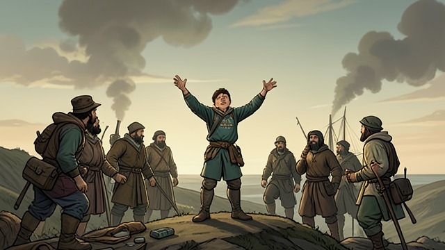 A Signal Agreed from "Lord of the Flies". A Shared Objective Ralph persuades the boys to make smoke on The mountain so a ship can find them.