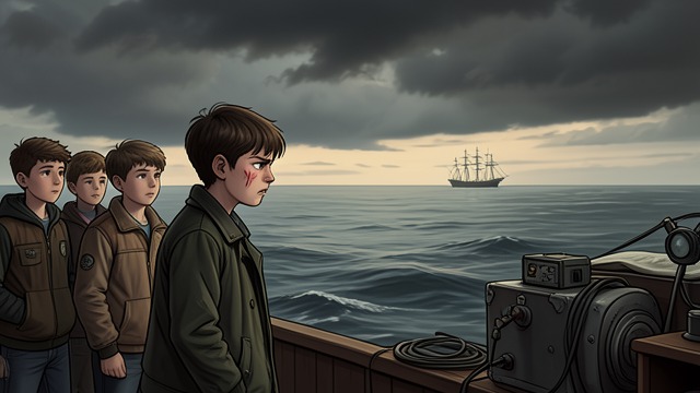 Fear of Losing Rescue from "Lord of the Flies". A Missed Chance Ralph watches the ship disappear and realizes that the hunters' neglect may have cost them rescue.
