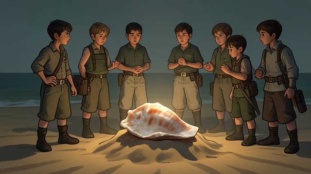 The Beast Debate from "Lord of the Flies". Speech Under Strain Fear of the beast overwhelms Ralph's attempt to keep discussion orderly, as Jack Merridew and the boys challenge one another.