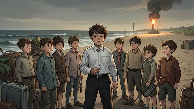 合唱队领袖,《蝇王》中的场景。群体中的一个角色 拉尔夫当选后,杰克·梅里德接受了合唱队的领导权,并选择以狩猎作为其目标。 被压抑的野心 这一安排让杰克·梅里德获得了地位,同时表面上也支持着拉尔夫的权威。然而,在这种妥协之下,他想要发号施令的欲望仍然显而易见。