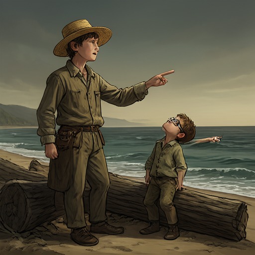 Ralph and Piggy's Unequal Partnership from "Lord of the Flies". This flow traces a relationship in which Ralph relies on Piggy's intelligence while repeatedly failing to give him equal recognition.
