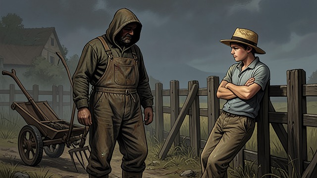 A Son’s Resentment from "The Peasants". A Son’s Resentment Work without ownership Antek Boryna works his father’s land but feels denied a fair inheritance and resents Maciej’s authority.