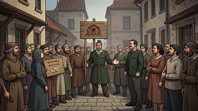 The School Vote from "The Peasants". The School Vote A new official demand The prefect calls villagers to approve a school and tax, and leaders differ over whether to accept the proposal.