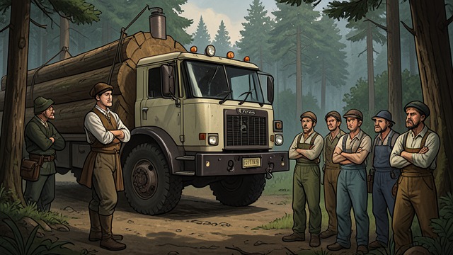 Logging and Exclusion from "The Peasants". Logging and Exclusion A sale that divides The squire sells woodland and hires outsiders, while poor Lipce workers are denied the work they had expected.