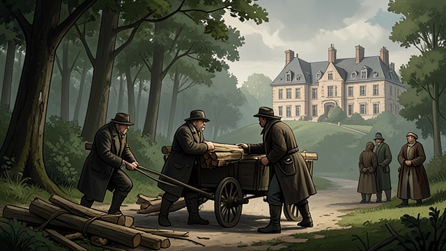The Forest Bargain from "The Peasants". The Forest Bargain A disputed partnership The Voyt joins the miller and blacksmith in a timber-carrying arrangement with the manor, while poorer villagers…