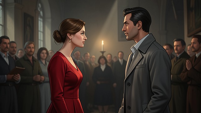 A Holiday Reunion from "The Peasants". A Holiday Reunion Their eyes meet During Christmas Mass, Antek and Jagna find each other again, and old desire overwhelms their attention to the service and…