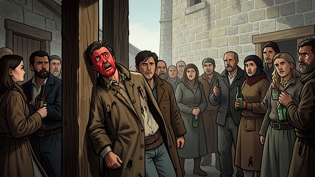 A Brief Rebellion from "The Peasants". A Brief Rebellion Betrothal celebrations At Jagna’s betrothal festivities, Szymek drinks heavily and declares his desire to control his own land and life.