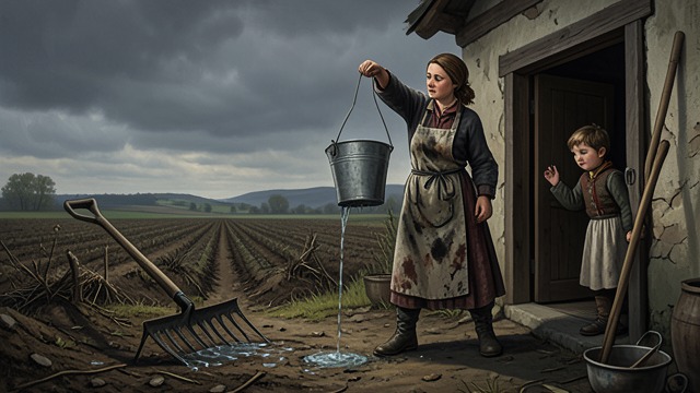 Women Hold the Farm from "The Peasants". Women Hold the Farm Work expands With men imprisoned, women manage animals, fields, children, and household maintenance, often with limited strength and…