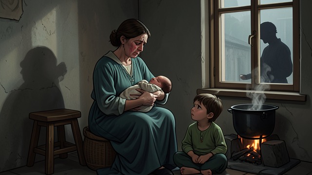 A Child Arrives from "The Peasants". A Child Arrives Birth amid hardship Hanka gives birth while the men remain absent and the farm continues to require more work than the women can easily manage.