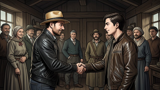A Brief Reconciliation from "The Peasants". A Brief Reconciliation Old rivalry erupts Antek attacks Mateusz after hearing him boast about Jagna, then later makes peace with him at the inn.