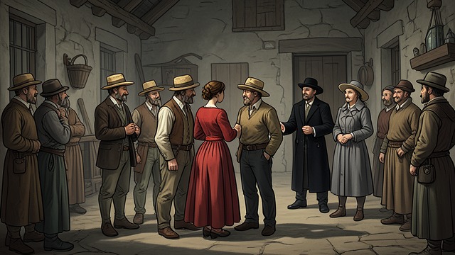 A Question of Leadership from "The Peasants". A Question of Leadership Competing influence The Voyt, the blacksmith, and the miller build partnerships with the manor while older farmers debate how to…