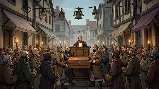 Faith at the Funeral from "The Peasants". Faith at the Funeral Ritual of departure The village accompanies Maciej Boryna’s body through prayers, bells, candles, and a funeral service.