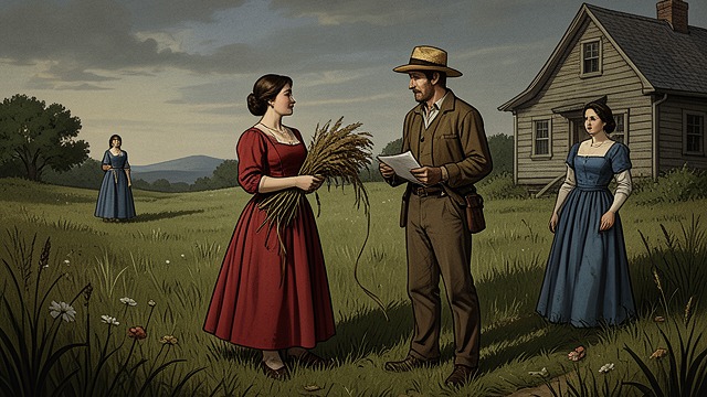 Jagna’s Negotiated Marriage from "The Peasants". Jagna’s Negotiated Marriage Marriage as security Dominikowa negotiates Jagna’s marriage to Maciej Boryna, emphasizing a land settlement and a respectable place…