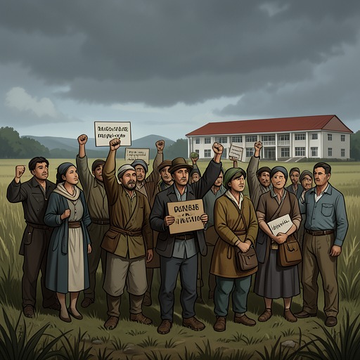 The School and the Language of Power from "The Peasants". This thread follows the attempted school levy, the villagers’ resistance, and the larger struggle over who controls education and public speech.