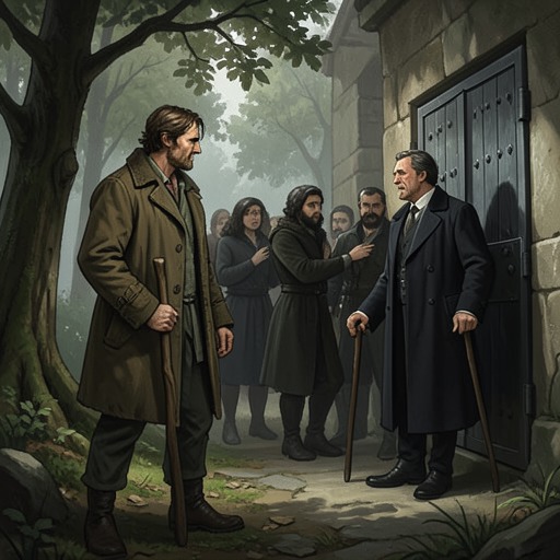 The Forest, Land, and State Power from "The Peasants". This thread traces how forest rights and land scarcity draw Lipce into disputes with the manor, officials, and German buyers.