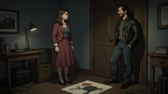 The First Signs of Connection from "Moving". The First Signs of Connection A private kindness After Fern’s dog dies, an unsigned illustrated card about dead dogs appears beneath her door.