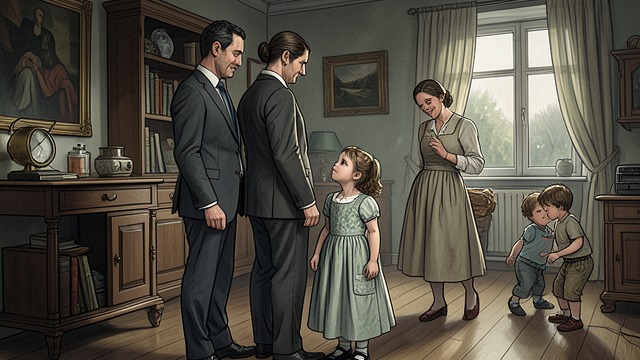 A Stepchild on the Threshold from "Moving". A Stepchild on the Threshold Two families meet uneasily Edwina’s marriage to Dickie creates a new household that Lucas experiences as a rival to the home and…