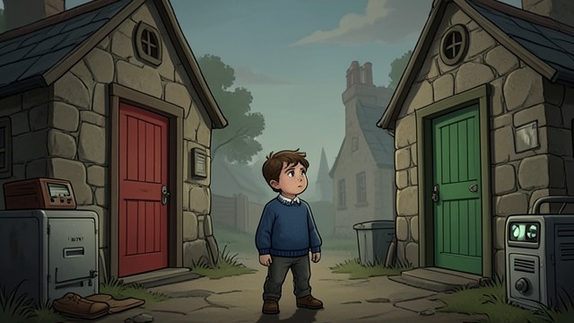 A Child Between Two Homes from "Moving". A Child Between Two Homes Divorce breaks Lucas’s sense of home When Dickie leaves Barbara for Edwina, Lucas loses the familiar shape of his family and is…