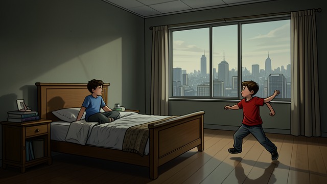 走出双胞胎纽带的罗威娜人生,《搬家》中的场景。学会独立 一个敏锐的孩子 罗威娜比查理早出生几分钟,她在亲密而热闹的家庭中与双胞胎手足一同长大。埃德温娜很早就发现,罗威娜善于观察,也懂得迅速与麻烦保持距离,而查理则更为躁动、冲动。 独立的身份 双胞胎共用一间卧室,也一起玩过许多童年游戏,但他们之间的差异日益明显。