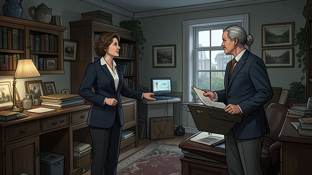 The Sale Becomes Real from "Moving". The Sale Becomes Real An outside verdict Edwina arranges for an estate agent to value the house and leads him from room to room.