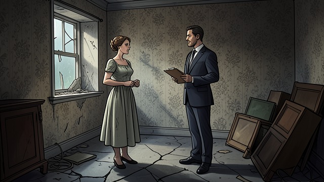 A House Turning Against Its Keeper from "Moving". A House Turning Against Its Keeper A home becoming a burden Edwina sees the failing Georgian house as more than an inconvenient property.