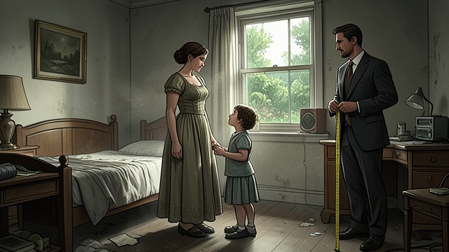 Rooms Layered with Lives from "Moving". Rooms Layered with Lives A guided tour of the past As Lee measures the rooms, Edwina experiences each one through several periods of family life at once.