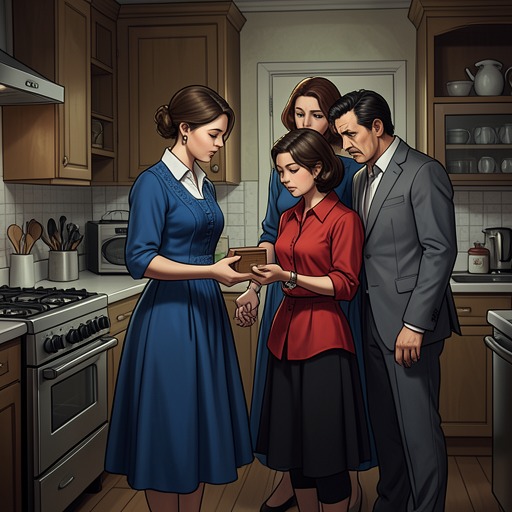 Edwina and Alicia’s Chosen Family from "Moving". This flow traces how practical help between two very different women grows into a durable bond of trust, shared care, and lasting gratitude.
