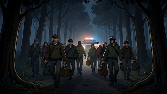 The Return Through the Forest from "Voices from Chernobyl". The Return Through the Forest Residents Defy Controls Some villagers returned through woods at night after police or soldiers barred access.
