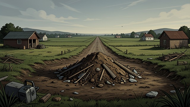 Villages Disappear from "Voices from Chernobyl". Villages Disappear Houses Lowered Into Pits Some evacuated settlements were dismantled, buried, and leveled.