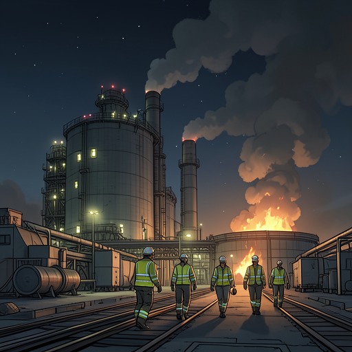 From Reactor Fire to Continental Crisis from "Voices from Chernobyl". This flow follows the accident from an apparently ordinary night fire to a disaster whose invisible consequences spread far beyond the plant.