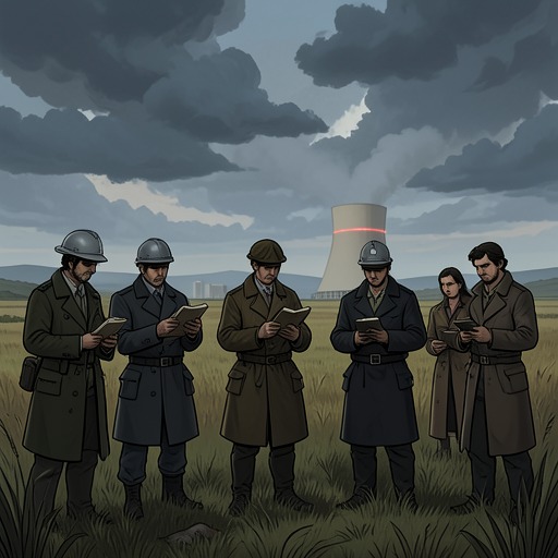 War Without a Front from "Voices from Chernobyl". This flow traces how survivors use wartime memories to understand Chernobyl, then discover that the disaster resists the familiar structure of war.