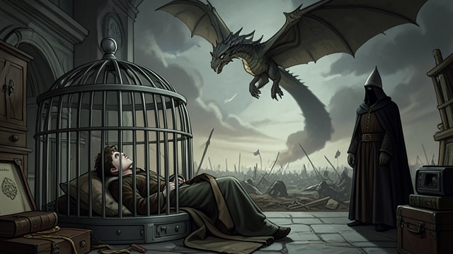 Aegon’s Return and Death from "Fire & Blood". A Broken Restoration The Dragonstone Trap Aegon II returns to power on Dragonstone after Sunfyre survives his wounds.
