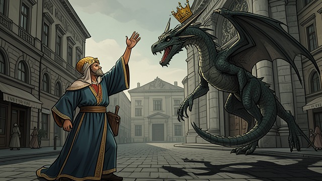 The Crown’s New Seat from "Fire & Blood". Aegon’s Royal Center Coronation and Legitimacy The High Septon anoints Aegon at Oldtown, fixing the start of his reign in the kingdom’s official histories.