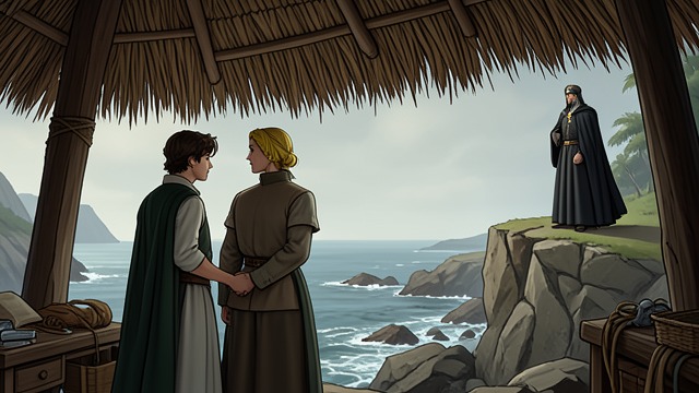 A Secret Marriage from "Fire & Blood". Love Against Policy A Private Vow The young king and queen marry secretly and remain on Dragonstone, sharing their days while the regents consider undoing the…