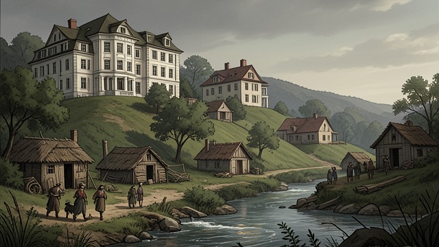 The City Grows Unplanned from "Fire & Blood". A City Without a Plan People and Trade Arrive Merchants, sailors, and workers follow the court.