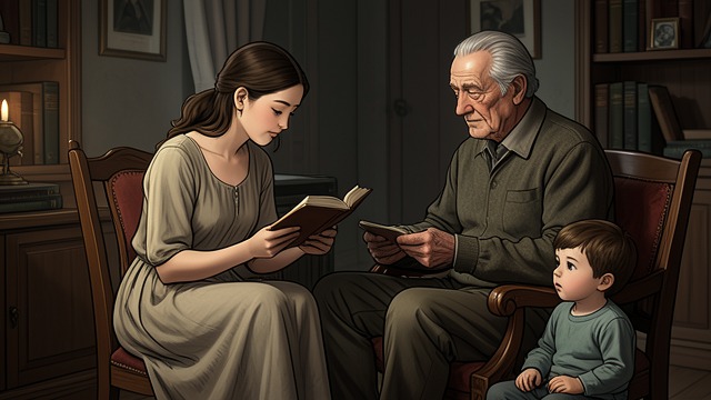 Reader to the Old King from "Fire & Blood". A Young Courtier A Place Beside the King Alicent Hightower reads to the aging Jaehaerys and helps care for him.