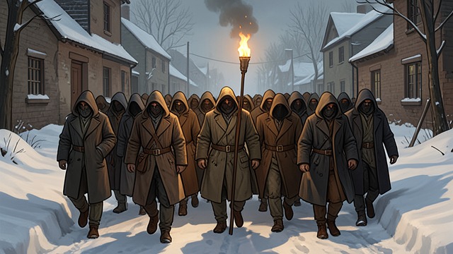 The North Marches South from "Fire & Blood". A Host of Winter A Costly March Cregan brings a large northern host south, composed in part of men unlikely to survive the return journey through winter.
