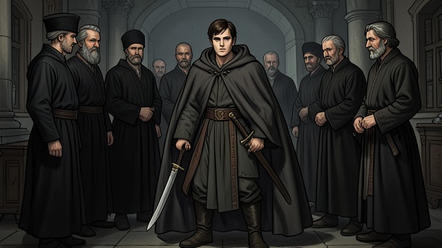 The Secret Siege Breaks from "Fire & Blood". Aegon Asserts His Rule A False Confession Fails Viserys exposes Thaddeus Rowan’s coerced confession and supports the king’s authority.
