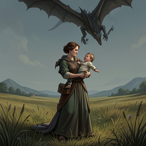 Rhaena and Her Daughters from "Fire & Blood". This thread traces Rhaena’s difficult bond with Aerea and the consequences of separating royal children to protect them.