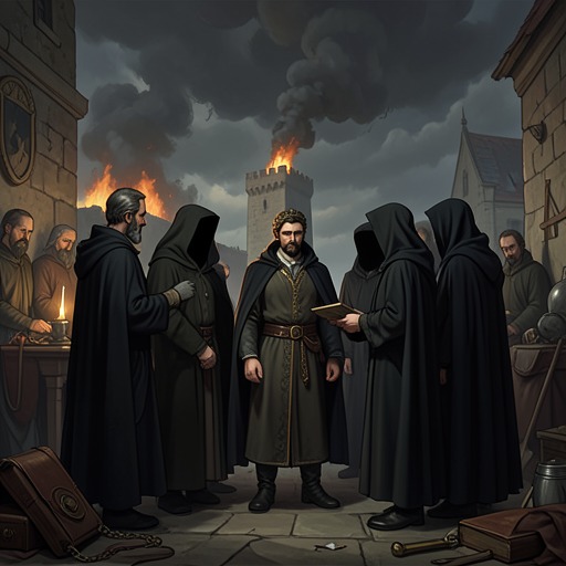The Rogare Conspiracy and the Secret Siege from "Fire & Blood". This thread traces the attempted seizure of royal power by factions around the Rogares and the young king’s refusal to surrender authority.