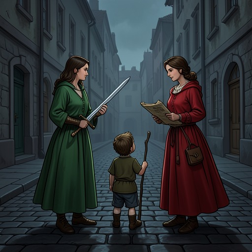 Rhaenyra and Alicent’s Rivalry from "Fire & Blood". This thread traces the personal and political estrangement between Rhaenyra and Alicent as it becomes a legacy inherited by their children.