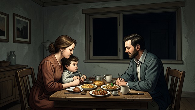 Family Around the Stove from "Where the Crawdads Sing". Kinship Reopened Visits Jodie and his wife bring their children to see Kya and Tate. The shack again fills with relatives, food, and laughter.