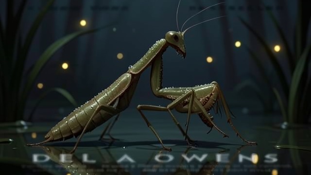 The Mantis and the Attack from "Where the Crawdads Sing". Nature’s Ruthless Images A Female Mantis Kya watches a female praying mantis devour her mate during copulation.